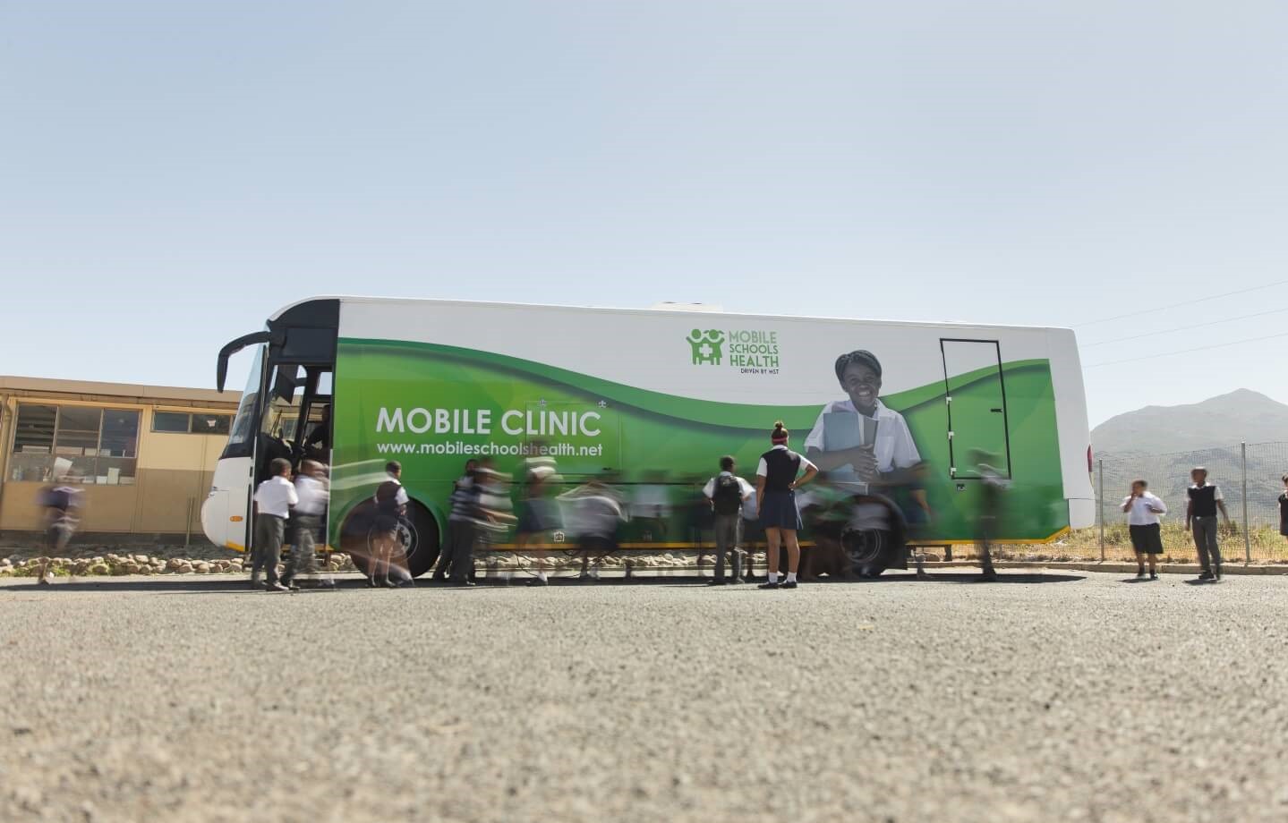 MSH mobile unit outside